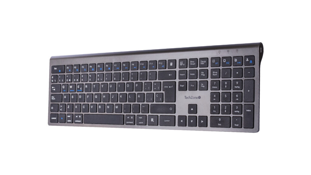 Libertad de movimiento para el trabajo o la escuela con el teclado recargable Hefestos de TechZone