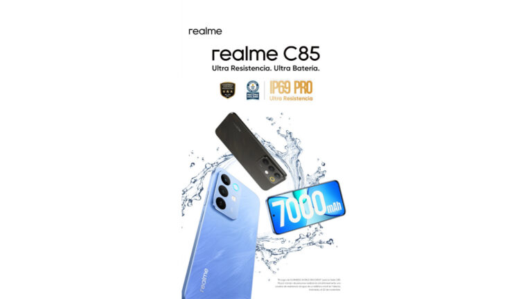 realme C85 Series debuta con IP69 Pro