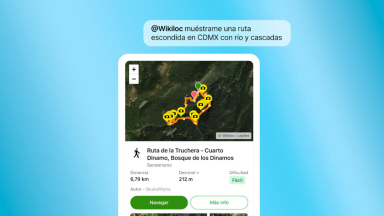 Wikiloc llega a ChatGPT: tu próxima aventura al aire libre, a una pregunta de distancia