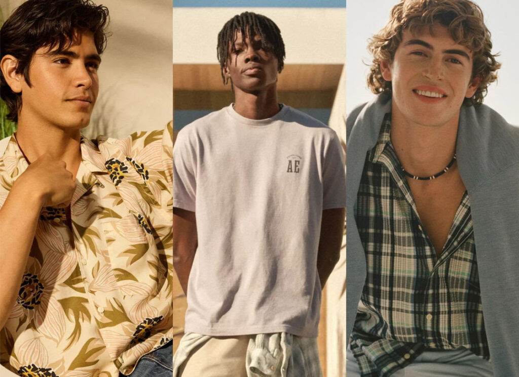 Relaxed fits para la vida real: la apuesta masculina de American Eagle esta temporada