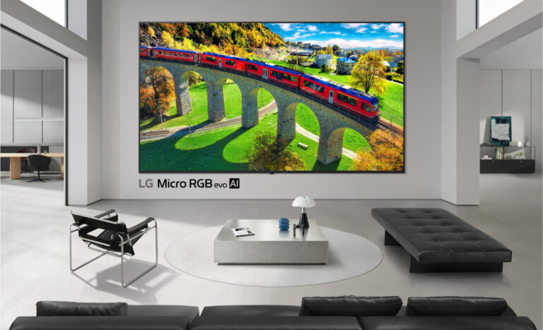 LG redefine el color en sus televisores premium con Micro RGB evo y Mini RGB evo