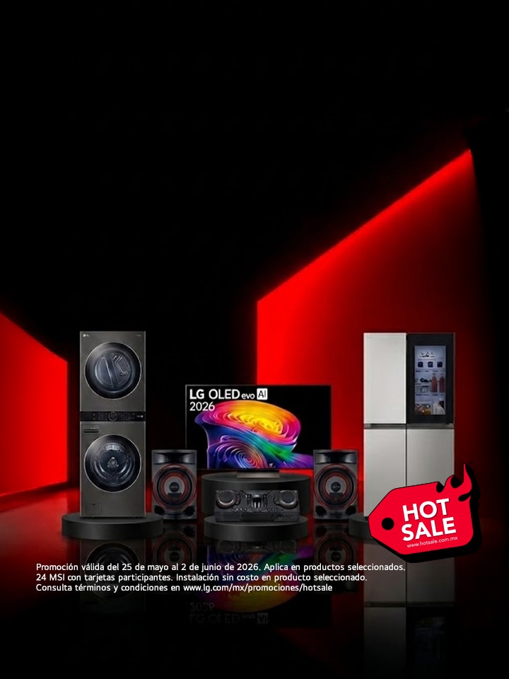 ¿QUIERES UN HOGAR INTELIGENTE? LG OFRECE HASTA UN 60% DE DESCUENTO EN HOT SALE
