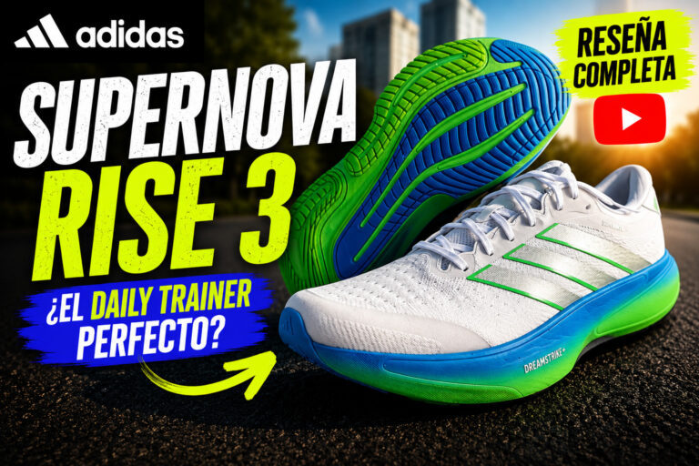 Review – adidas Supernova Rise 3: El “Daily Trainer” que prioriza el comfort