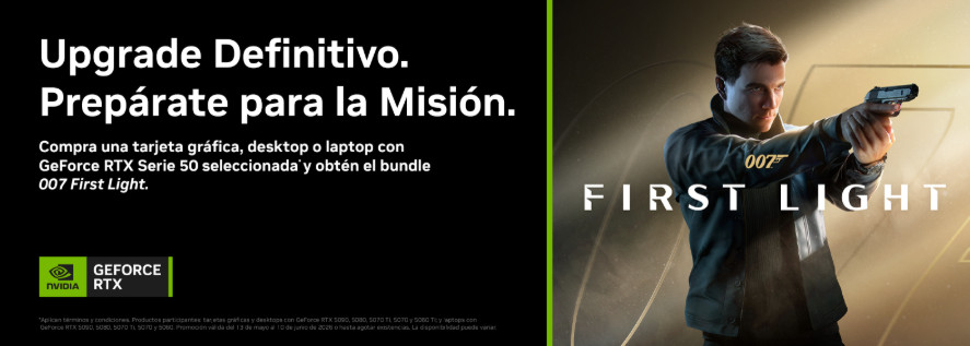 ASUS y NVIDIA te llevan a la misión definitiva de 007 First Light 