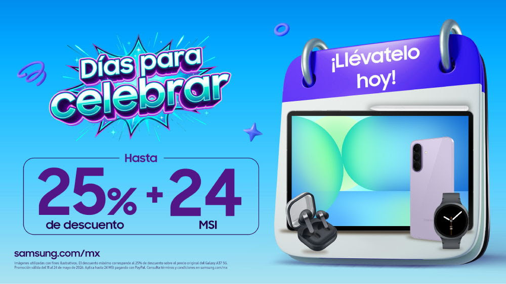 Las mejores ofertas en dispositivos Galaxy llegan con “Días para celebrar”