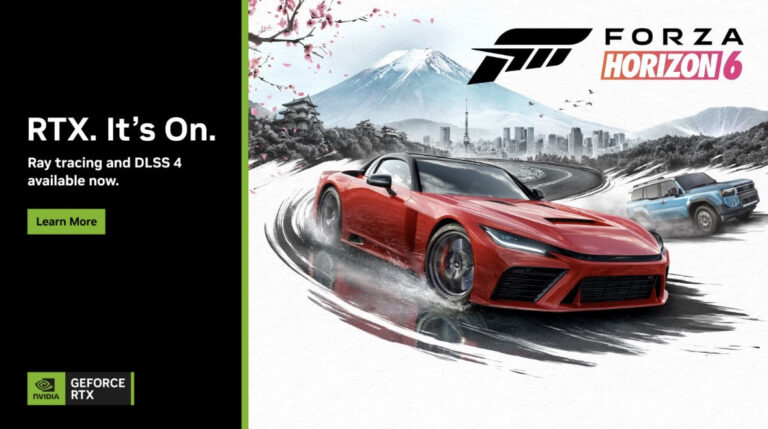 Forza Horizon 6 ya está disponible con Ray Tracing y DLSS Multi Frame Generation