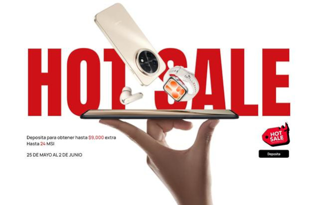 Huawei celebra el Hot Sale con descuentos de hasta 57 % y regalos exclusivos en smartphones, wearables, audífonos y tablets