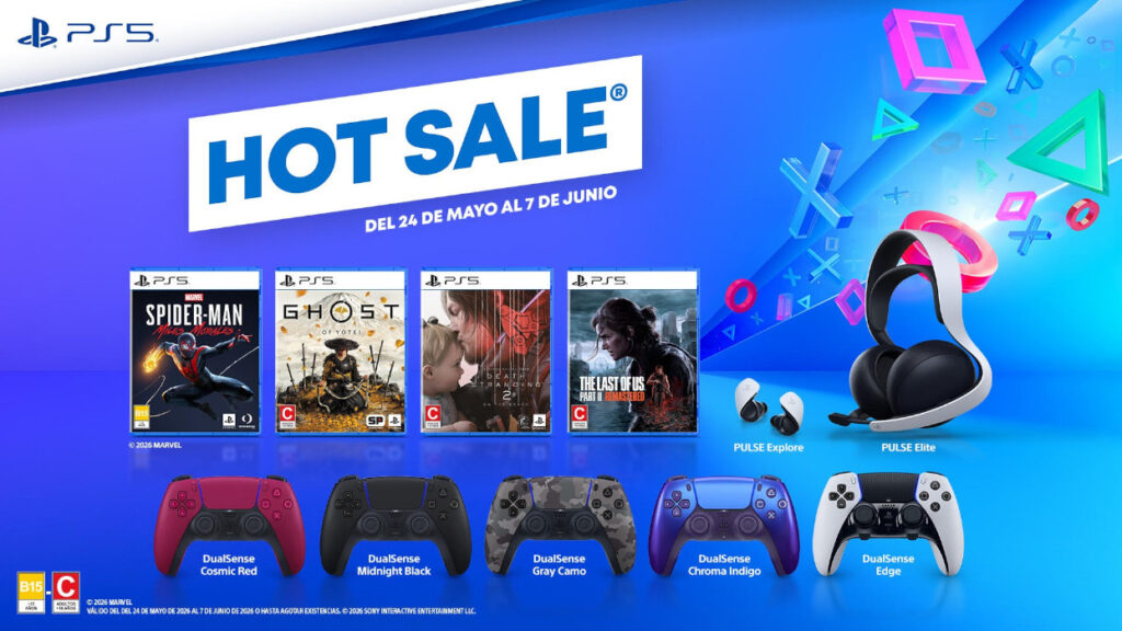 PlayStation celebra Hot Sale 2026 y Days of Play con promociones especiales en juegos y accesorios