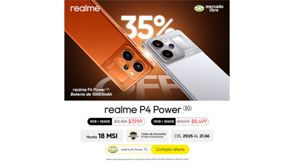 realme presenta la Serie P4