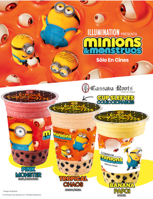 Banana Papoi, Pink Monster y Tropical Chaos: así reinventa Cassava Roots el verano junto a Minions & Monstruos