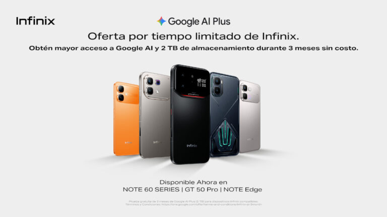 Los usuarios de Infinix ahora pueden acceder a Google AI Plus sin costo durante tres meses