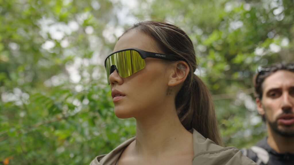 POVEC C1: los nuevos lentes deportivos con tecnología electrocrómica que cambian de tonalidad en un segundo