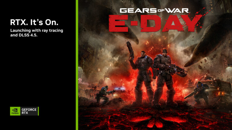 El juego Gears of War: E-Day se lanza el 6 de octubre con DLSS 4.5 y Ray Tracing