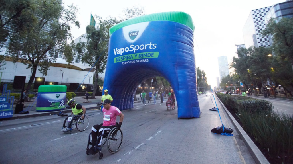 VapoSports convierte la respiración en protagonista durante el Medio Maratón de la Ciudad de México BBVA 2026