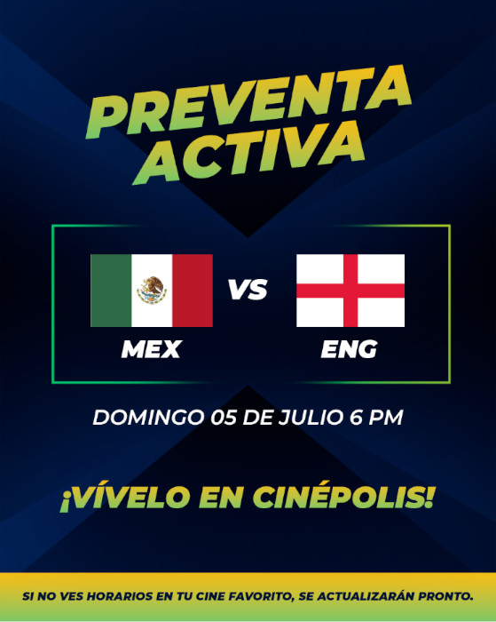 ¡México avanza a octavos de final y la pasión mundialista continúa en Cinépolis +QUE CINE!