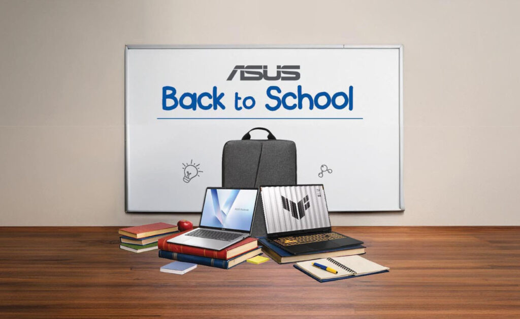 ASUS te acompaña en este regreso a clases con la mejor tecnología y grandes descuentos