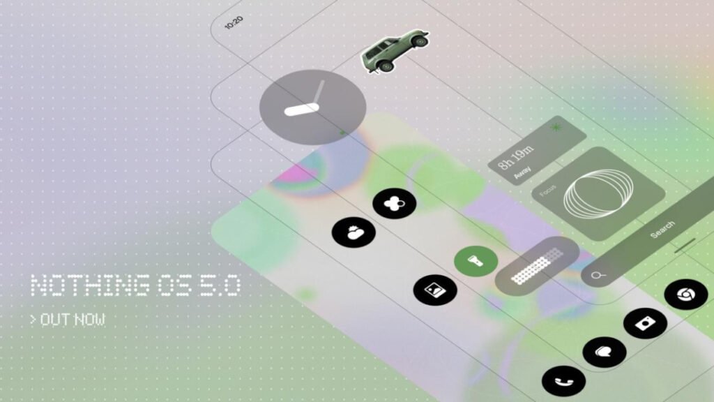 Nothing reinventa su experiencia móvil con Nothing OS 5.0