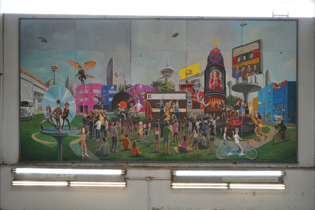 Cuando la música se vuelve arte: F. Manjarrez lleva su historia al metro