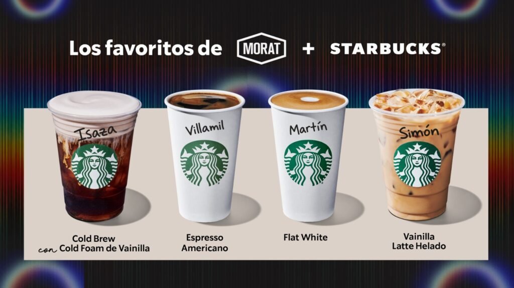 Starbucks y Morat unen el café y la música en México