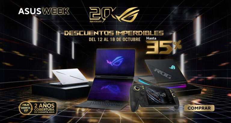 ASUS Week 2026: tecnología de vanguardia y grandes descuentos del 12 al 18 de octubre